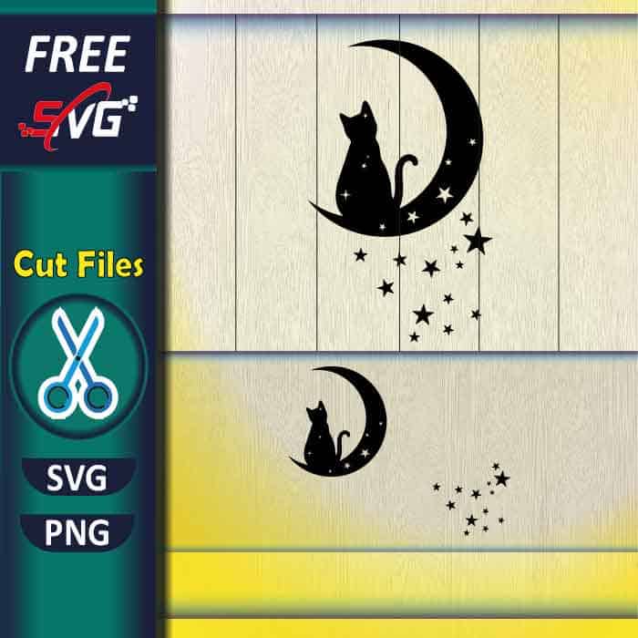 cat_and_moon_svg_free