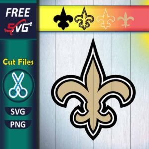 Cricut New Orleans Saints SVG free