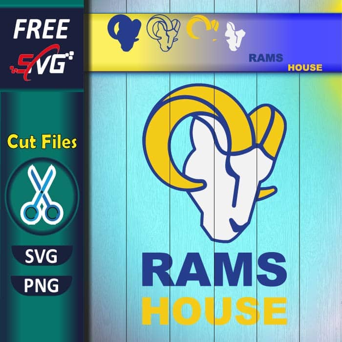 Rams House SVG free | rams football SVG