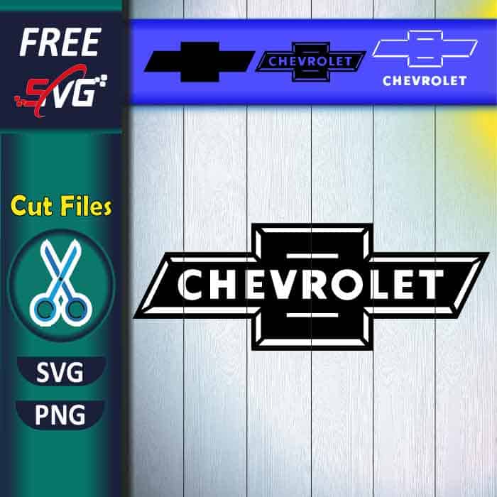 Chevrolet logo SVG free for Cricut, chevy emblem SVG free