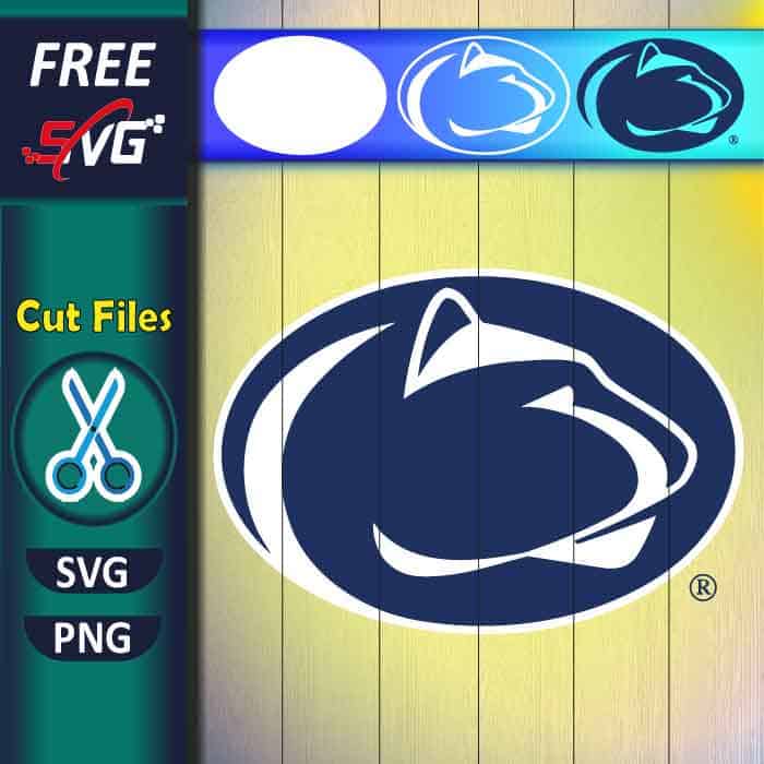 Penn State SVG free, Penn state logo SVG free for Cricut