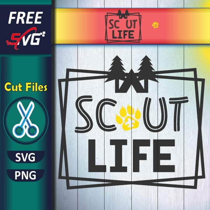cub scout SVG Free, Scout life Shirt Free SVG for Cricut
