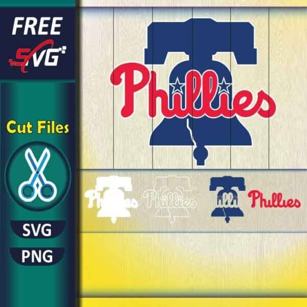 Phillies SVG free, Philadelphia Phillies team logo SVG free