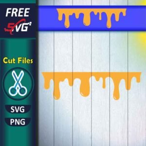Honey drip Svg free