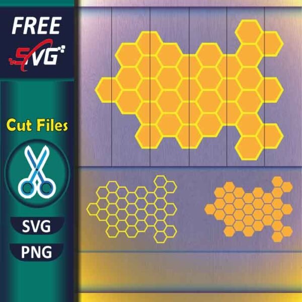 Honeycomb Svg Free Hexagon Svg Free Svg Files 