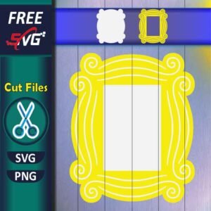 Friends frame SVG free | picture frame SVG
