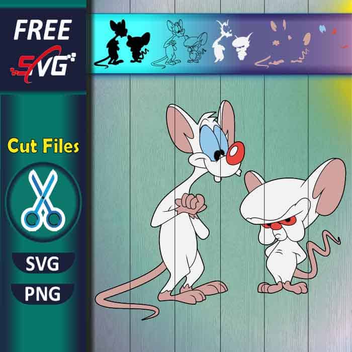 Pinky and the Brain SVG free