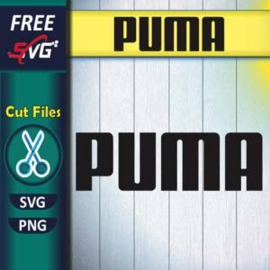 Puma SVG free
