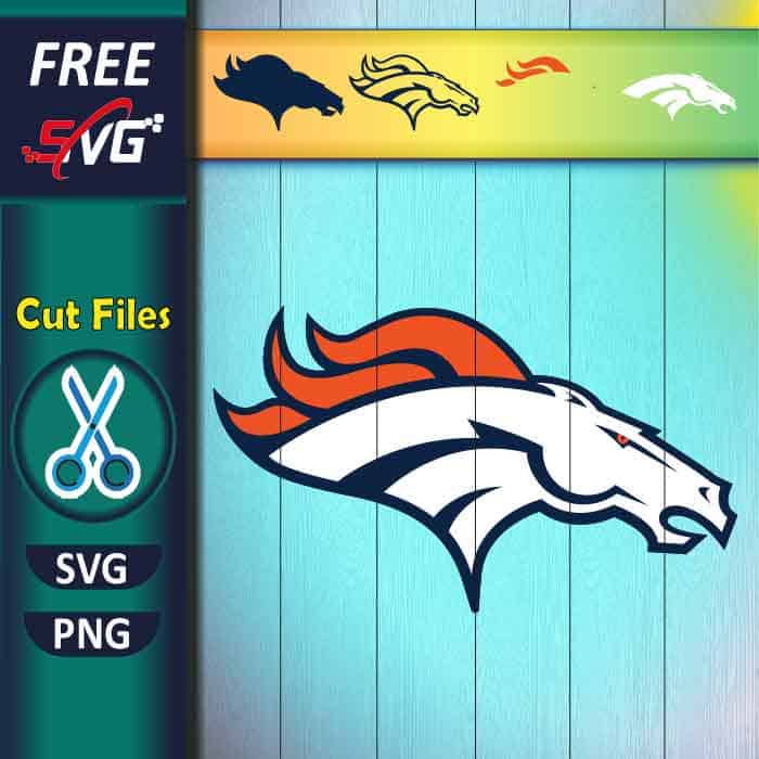 Denver Broncos Logo SVG Free, NFL Broncos logo