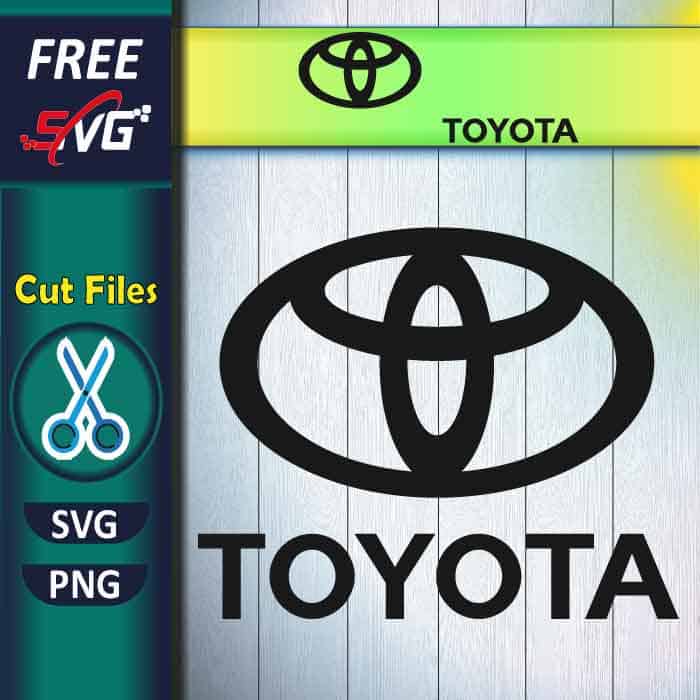 Toyota logo SVG free