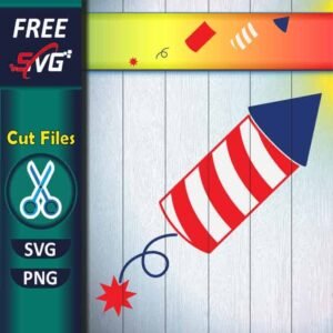 Firecracker SVG free - 4th of July SVG