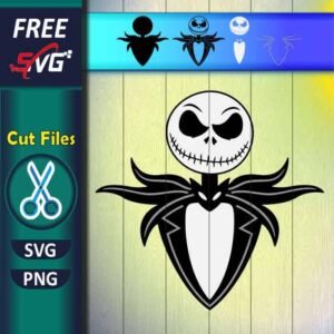 Jack Skellington SVG free, The nightmare before Christmas SVG