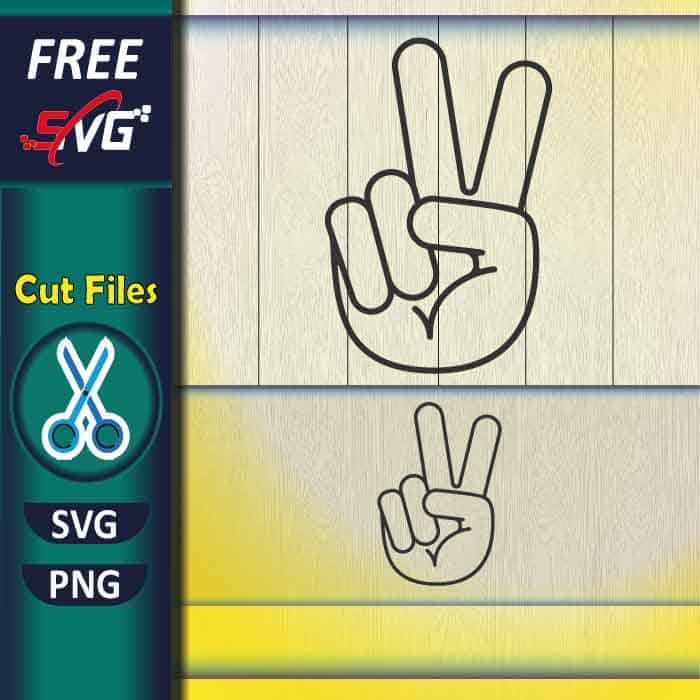 peace_sign_svg_free-hand_two_fingers_svg