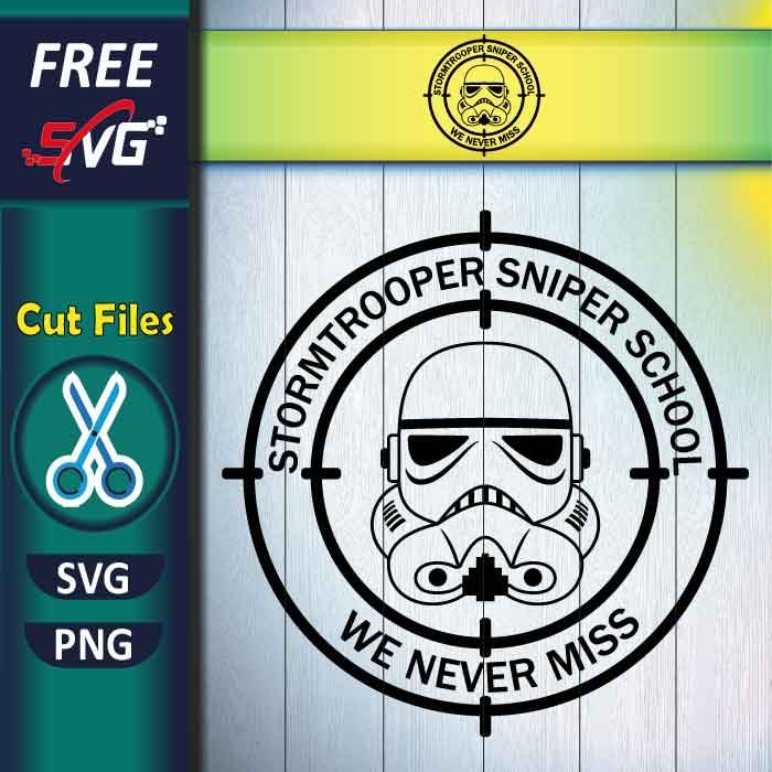 Stormtrooper Sniper School SVG free - Storm Trooper SVG