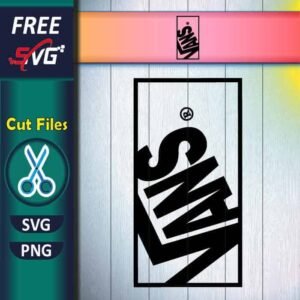Vans shoes logo SVG free