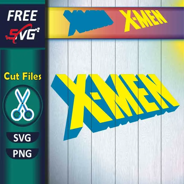 X-Men Logo SVG Free - Marvel Superhero Logos